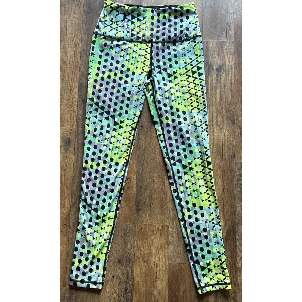 Victoria's Secret VSX Sport Geometric Mosaic Bright Fun Print. Small Leggings